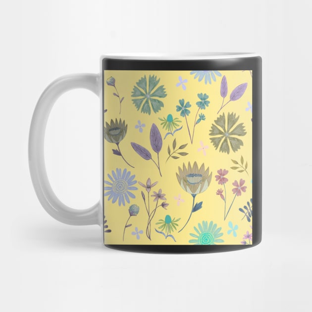 Wild flowers print by Papergrape